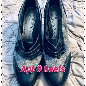 Apt. 9 tweed heels